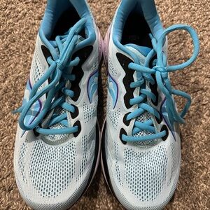 Saucony Women's Light Blue Athletic Shoes
